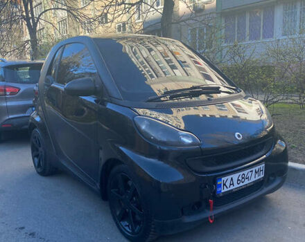 Черный Смарт Форту, объемом двигателя 1 л и пробегом 170 тыс. км за 6000 $, фото 2 на Automoto.ua