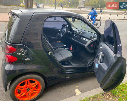 Черный Смарт Форту, объемом двигателя 1 л и пробегом 88 тыс. км за 6500 $, фото 3 на Automoto.ua