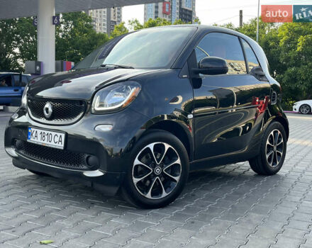 Черный Смарт Форту, объемом двигателя 1 л и пробегом 77 тыс. км за 7650 $, фото 1 на Automoto.ua
