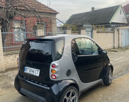 Черный Смарт Форту, объемом двигателя 0.6 л и пробегом 100 тыс. км за 3000 $, фото 2 на Automoto.ua