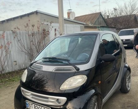 Черный Смарт Форту, объемом двигателя 0.6 л и пробегом 100 тыс. км за 3000 $, фото 3 на Automoto.ua