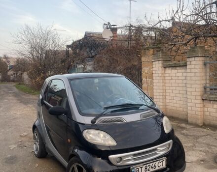 Черный Смарт Форту, объемом двигателя 0.6 л и пробегом 100 тыс. км за 3000 $, фото 1 на Automoto.ua