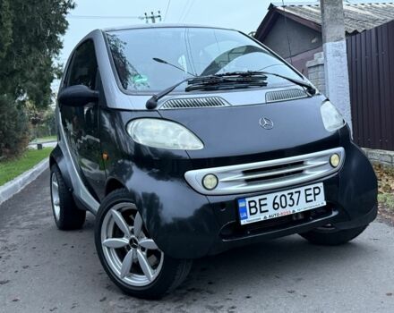 Черный Смарт Форту, объемом двигателя 0.6 л и пробегом 150 тыс. км за 1800 $, фото 4 на Automoto.ua