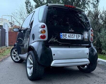 Черный Смарт Форту, объемом двигателя 0.6 л и пробегом 150 тыс. км за 1800 $, фото 5 на Automoto.ua
