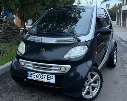 Черный Смарт Форту, объемом двигателя 0.6 л и пробегом 150 тыс. км за 1800 $, фото 3 на Automoto.ua