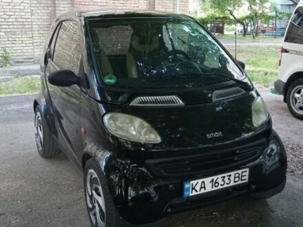 Чорний Смарт Fortwo, об'ємом двигуна 0.06 л та пробігом 217 тис. км за 3406 $, фото 1 на Automoto.ua