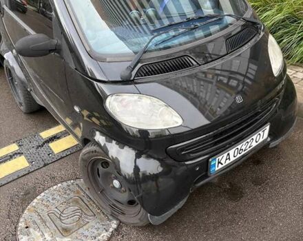 Черный Смарт Форту, объемом двигателя 0.6 л и пробегом 231 тыс. км за 2900 $, фото 1 на Automoto.ua