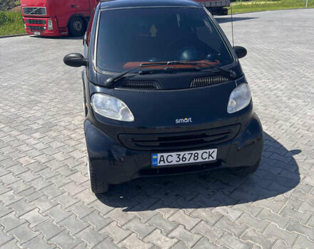 Черный Смарт Форту, объемом двигателя 0.6 л и пробегом 130 тыс. км за 2400 $, фото 1 на Automoto.ua
