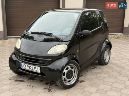 Смарт Форту 1999 в Днепре (Днепропетровске) на Automoto.ua Черный Смарт Форту, объемом двигателя 0.6 л и пробегом 333 тыс. км за 1950 $, фото 1 на Automoto.ua