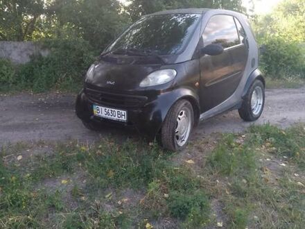 Смарт Форту 1999 в Кременчуге на Automoto.ua Черный Смарт Форту, объемом двигателя 0.6 л и пробегом 140 тыс. км за 1930 $, фото 1 на Automoto.ua