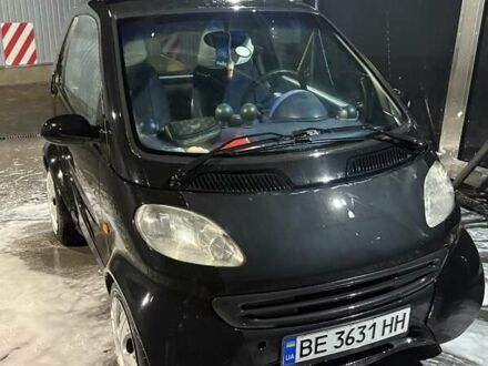 Чорний Смарт Fortwo, об'ємом двигуна 0.6 л та пробігом 266 тис. км за 2500 $, фото 1 на Automoto.ua