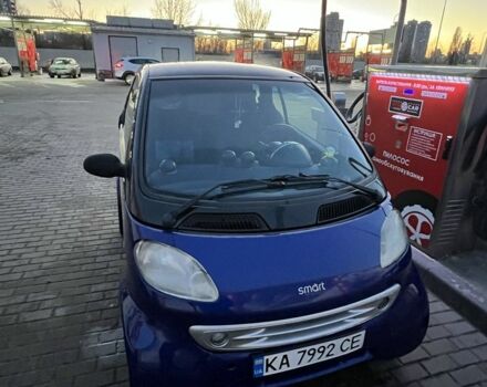 Черный Смарт Форту, объемом двигателя 0.6 л и пробегом 130 тыс. км за 2600 $, фото 1 на Automoto.ua