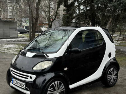 Черный Смарт Форту, объемом двигателя 0.6 л и пробегом 194 тыс. км за 2200 $, фото 1 на Automoto.ua