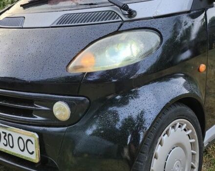 Черный Смарт Форту, объемом двигателя 0.6 л и пробегом 300 тыс. км за 2000 $, фото 1 на Automoto.ua