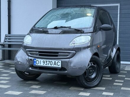Черный Смарт Форту, объемом двигателя 0.6 л и пробегом 100 тыс. км за 2200 $, фото 1 на Automoto.ua