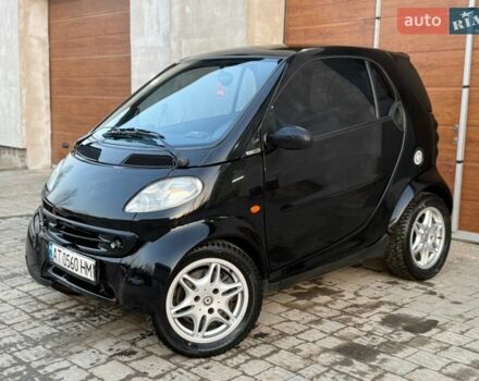 Черный Смарт Форту, объемом двигателя 0.6 л и пробегом 198 тыс. км за 1890 $, фото 1 на Automoto.ua