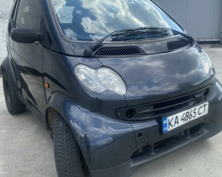 Чорний Смарт Fortwo, об'ємом двигуна 0.6 л та пробігом 200 тис. км за 1450 $, фото 1 на Automoto.ua
