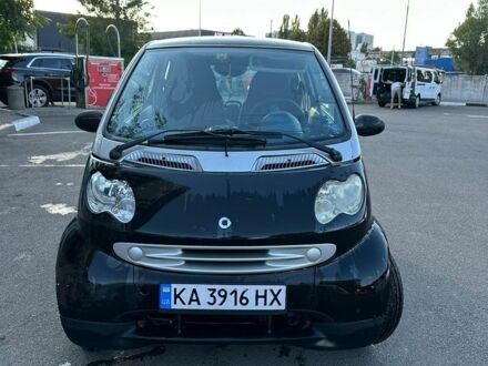 Чорний Смарт Fortwo, об'ємом двигуна 0.6 л та пробігом 214 тис. км за 1850 $, фото 1 на Automoto.ua