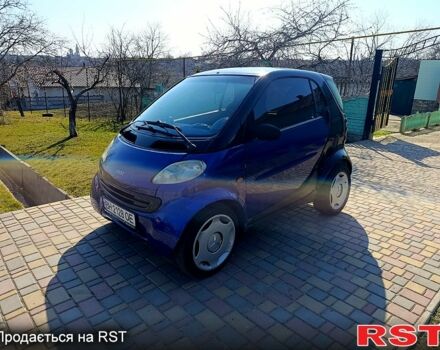 Черный Смарт Форту, объемом двигателя 0.6 л и пробегом 220 тыс. км за 1800 $, фото 1 на Automoto.ua