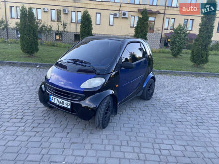 Смарт Форту 2000 в Коломые на Automoto.ua Черный Смарт Форту, объемом двигателя 0.6 л и пробегом 155 тыс. км за 2900 $, фото 1 на Automoto.ua