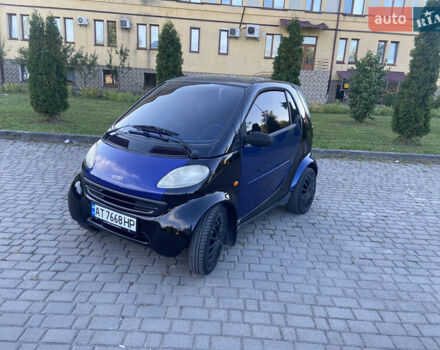 Черный Смарт Форту, объемом двигателя 0.6 л и пробегом 155 тыс. км за 2900 $, фото 1 на Automoto.ua