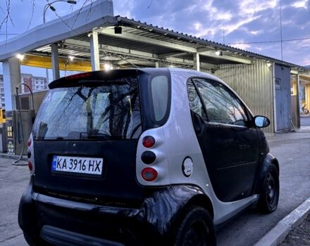 Черный Смарт Форту, объемом двигателя 0.6 л и пробегом 211 тыс. км за 1850 $, фото 1 на Automoto.ua