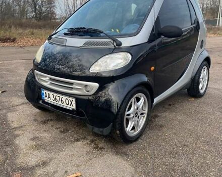 Черный Смарт Форту, объемом двигателя 0.6 л и пробегом 134 тыс. км за 3300 $, фото 1 на Automoto.ua
