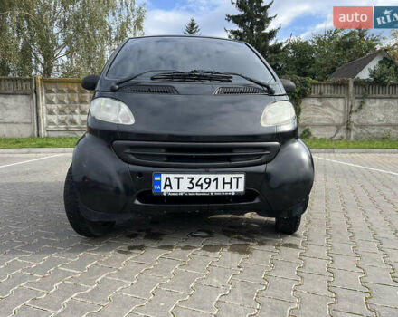 Черный Смарт Форту, объемом двигателя 0.6 л и пробегом 123 тыс. км за 2100 $, фото 1 на Automoto.ua
