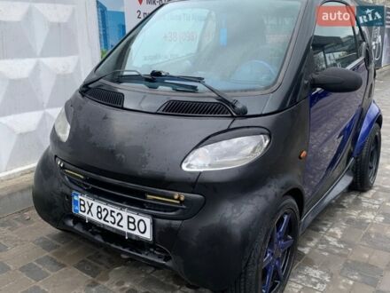 Чорний Смарт Fortwo, об'ємом двигуна 0.6 л та пробігом 153 тис. км за 2500 $, фото 1 на Automoto.ua
