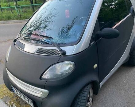 Черный Смарт Форту, объемом двигателя 0.6 л и пробегом 101 тыс. км за 3400 $, фото 1 на Automoto.ua
