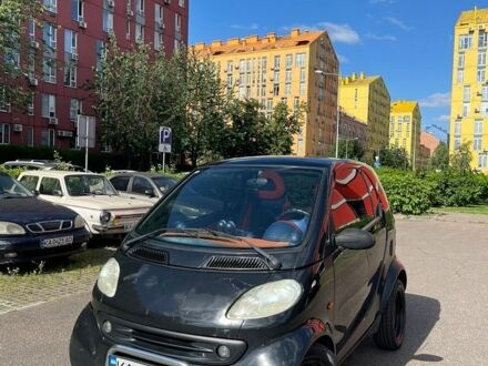 Черный Смарт Форту, объемом двигателя 0.6 л и пробегом 206 тыс. км за 1900 $, фото 1 на Automoto.ua