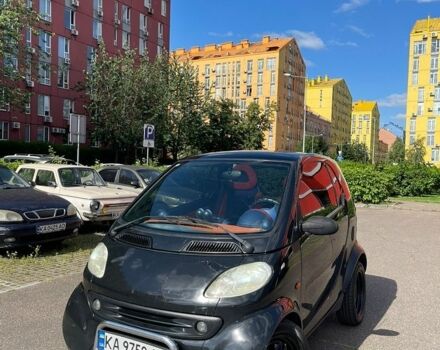 Чорний Смарт Fortwo, об'ємом двигуна 0.6 л та пробігом 206 тис. км за 1999 $, фото 1 на Automoto.ua