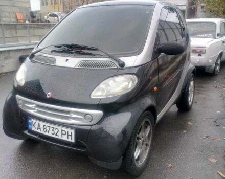 Черный Смарт Форту, объемом двигателя 0.6 л и пробегом 220 тыс. км за 2499 $, фото 1 на Automoto.ua