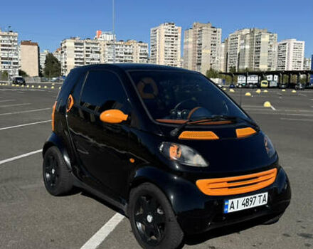 Чорний Смарт Fortwo, об'ємом двигуна 0.6 л та пробігом 190 тис. км за 3500 $, фото 1 на Automoto.ua