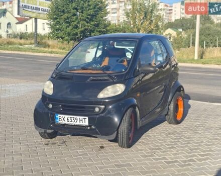 Чорний Смарт Fortwo, об'ємом двигуна 0.6 л та пробігом 136 тис. км за 2700 $, фото 1 на Automoto.ua