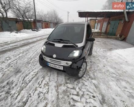 Чорний Смарт Fortwo, об'ємом двигуна 0.6 л та пробігом 166 тис. км за 2700 $, фото 1 на Automoto.ua
