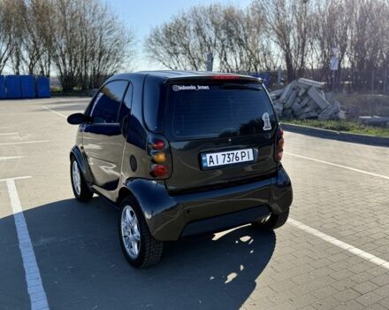 Черный Смарт Форту, объемом двигателя 0.6 л и пробегом 233 тыс. км за 3500 $, фото 1 на Automoto.ua