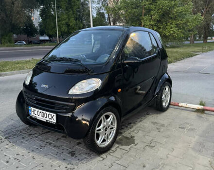 Чорний Смарт Fortwo, об'ємом двигуна 0.8 л та пробігом 150 тис. км за 3200 $, фото 1 на Automoto.ua