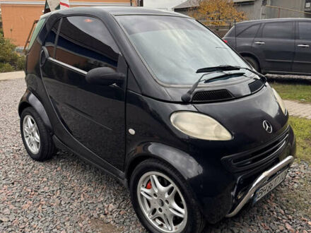 Черный Смарт Форту, объемом двигателя 0.6 л и пробегом 222 тыс. км за 2600 $, фото 1 на Automoto.ua