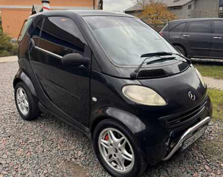 Черный Смарт Форту, объемом двигателя 0.6 л и пробегом 222 тыс. км за 2600 $, фото 1 на Automoto.ua