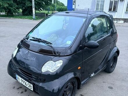 Чорний Смарт Fortwo, об'ємом двигуна 0.6 л та пробігом 230 тис. км за 2500 $, фото 1 на Automoto.ua