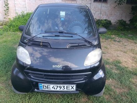 Чорний Смарт Fortwo, об'ємом двигуна 0.6 л та пробігом 222 тис. км за 2406 $, фото 1 на Automoto.ua