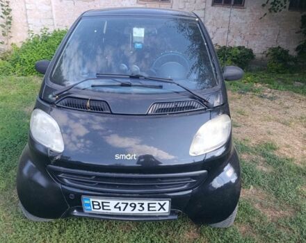 Чорний Смарт Fortwo, об'ємом двигуна 0.6 л та пробігом 222 тис. км за 2406 $, фото 1 на Automoto.ua