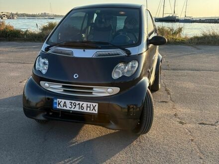 Чорний Смарт Fortwo, об'ємом двигуна 0.6 л та пробігом 215 тис. км за 2500 $, фото 1 на Automoto.ua