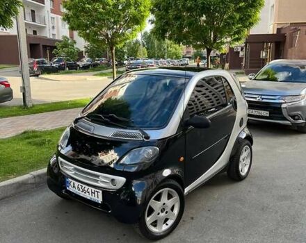 Чорний Смарт Fortwo, об'ємом двигуна 0.6 л та пробігом 163 тис. км за 2650 $, фото 1 на Automoto.ua