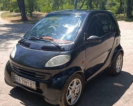 Черный Смарт Форту, объемом двигателя 0.6 л и пробегом 218 тыс. км за 1900 $, фото 1 на Automoto.ua