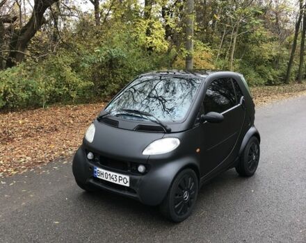 Черный Смарт Форту, объемом двигателя 0.6 л и пробегом 143 тыс. км за 2500 $, фото 1 на Automoto.ua