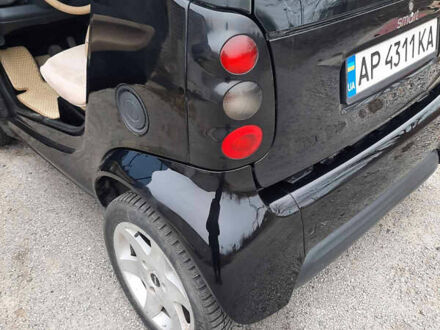 Черный Смарт Форту, объемом двигателя 0.6 л и пробегом 236 тыс. км за 2600 $, фото 1 на Automoto.ua