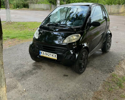Чорний Смарт Fortwo, об'ємом двигуна 0.6 л та пробігом 261 тис. км за 2200 $, фото 1 на Automoto.ua