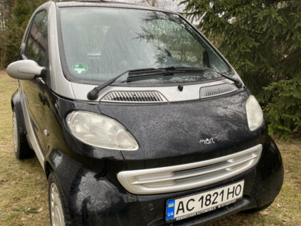 Чорний Смарт Fortwo, об'ємом двигуна 0.6 л та пробігом 128 тис. км за 3200 $, фото 1 на Automoto.ua